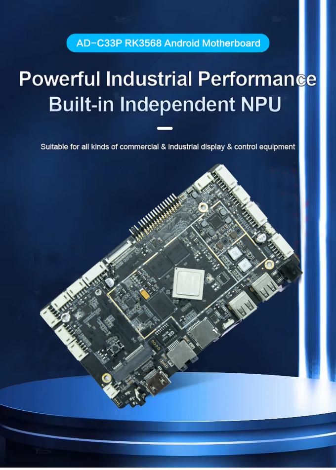 RK3568 안드로이드 11 OS 임베디드 ARM 보드 멀티 포인트 터치 스크린 및 다양한 인터넷 연결 옵션 2