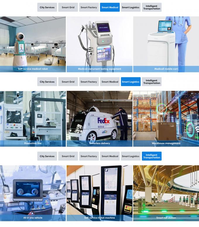 Rockchip RK3288 쿼드 코어 CPU와 고속 네트워크 연결을 갖춘 고급 산업용 ARM 보드 4