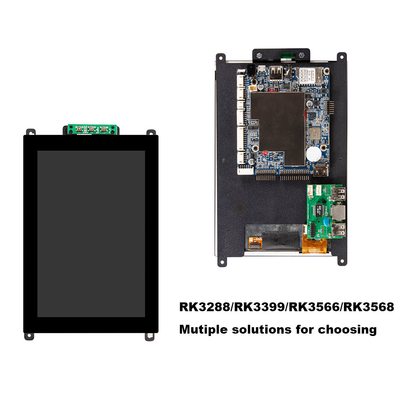 썬칩 7인치 LCD 디스플레이 안드로이드 임베디드 보드 RK3288 터치 패널과 함께 쿼드 코어