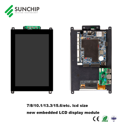 로크칩 RK3288 안드로이드 7' 임베디드 시스템 보드 HD 4K 오픈 프레임 LCD 디스플레이 지원