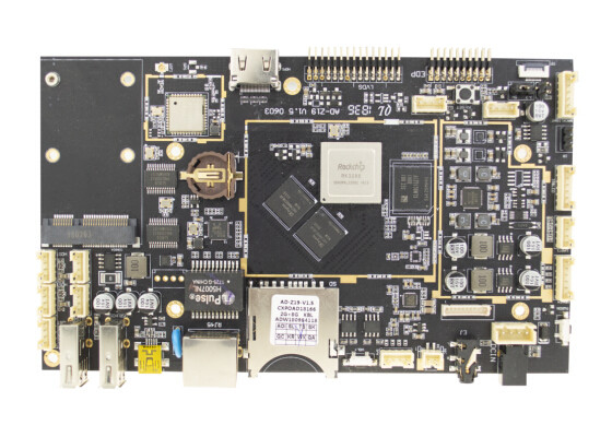 GPU ARM 개발 보드, LVDS EDP 스크린 인터페이스 산업 마더보드
