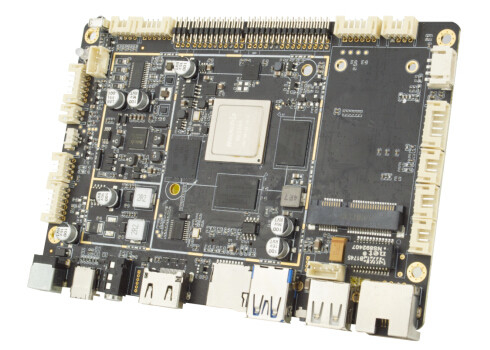 안드로이드 임베디드 시스템 보드 RK3399 개발 PCBA 보드 LVDS EDP HD 2.4G 5G WiFi 1000M LAN