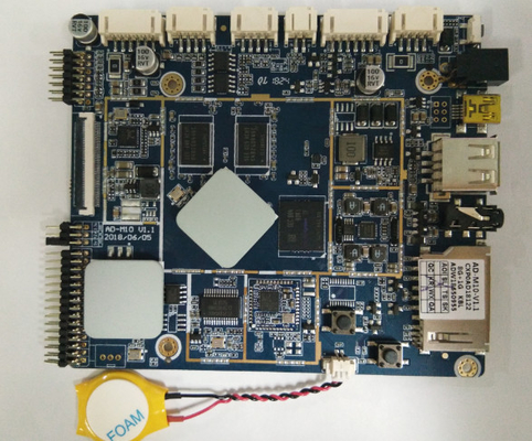 드라이버 MIPI LVDS 올인원 이사회를 디코딩하는 쿼드 코어 RK3128 안드로이드 제어기 보드