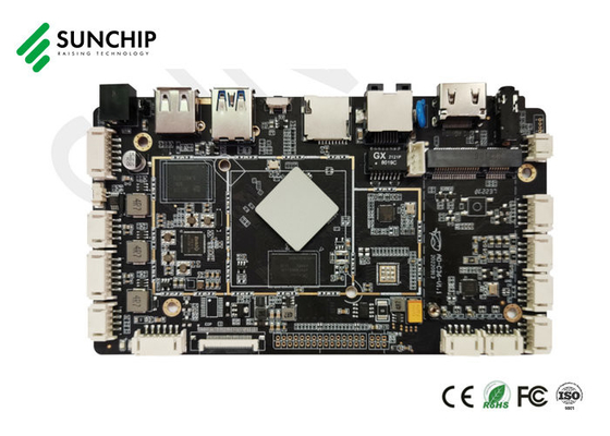 쿼드 코어 A55 ARM 보드 2GB 램 MIPI/EDP/LVDS 디스플레이 록칩 RK3566 PCBA 개발 안드로이드 11 메인 보드