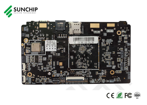 쿼드 코어 A55 ARM 보드 2GB 램 MIPI/EDP/LVDS 디스플레이 록칩 RK3566 PCBA 개발 안드로이드 11 메인 보드