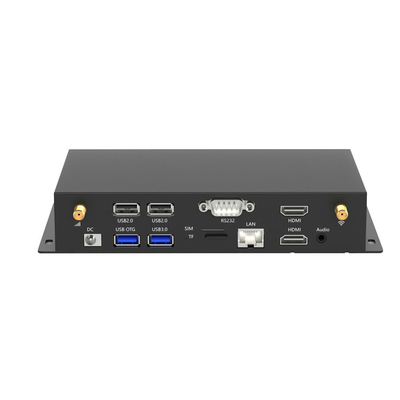 RK3568 안드로이드 11 금속 디지털 사이니지 박스 엣지 컴퓨팅 장치 GPU NPU AI 디지털 사이니지