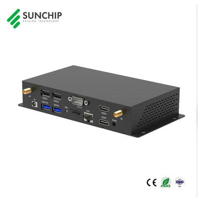 썬칩 RK3568 광고 플루 HD 안드로이드 네트워크 미디어 플레이어 상자 LCD 디지털 사이니지