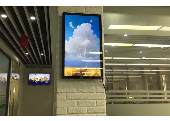 18.5인치 - 43인치 인터랙티브 디지털 사이니지 RK3566 RK3568 FHD LCD 광고 디스플레이