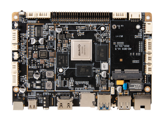 고성능 안드로이드 메인보드 RK3399 LCD 광고 기계용 PCB 메인보드