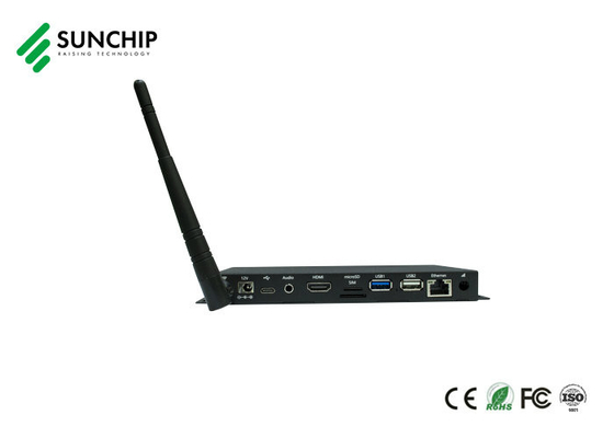 RK3568 안드로이드 11 광고 4K HD 미디어 플레이어 박스 2GB 16GB WIFI 리모컨