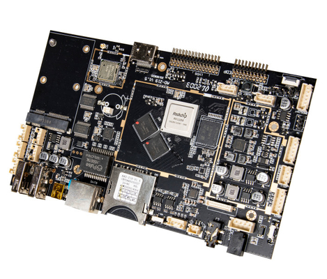 LCD 디스플레이용 Sunchip 쿼드 코어 임베디드 Linux 보드 1GB DDR3 16GB 메모리