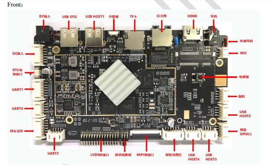 안드로이드 7-10 디스플레이 PCB 보드 4G LTE 미니 PCIE 광고 메인보드 임베디드 산업 디지털 메뉴 보드