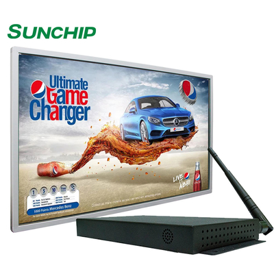 BT5.2 / WIFI / LAN / 4G lte 지원 산업 미디어 플레이어 RK3288 CPU USB 2.0x2 디지털 사이니지 박스