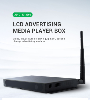 IR 원격제어 장치 RK3399 4k 극단적 HD 미디어 플레이어·서포트 4G 무선 네트워크