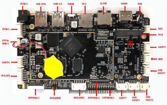 RK3568 안드로이드 11 OS 멀티 포인트 터치 스크린 및 임베디드 ARM 보드에 대한 다양한 인터넷 연결 옵션